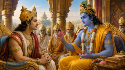 Krishna and Yudhistra conversation in Bhavishya Puran